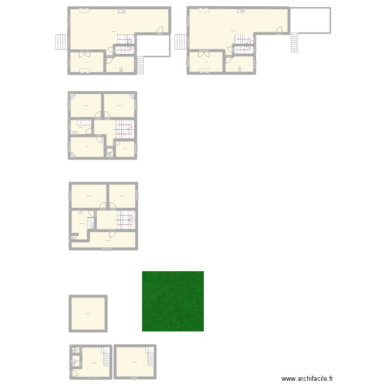 Maison Sannois. Plan de 23 pièces et 347 m2