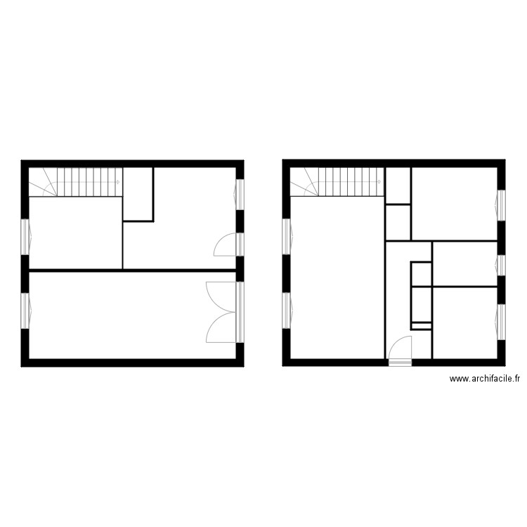 cheyne. Plan de 11 pièces et 123 m2