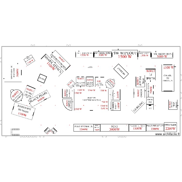 Plan internats FWB. Plan de 0 pièce et 0 m2