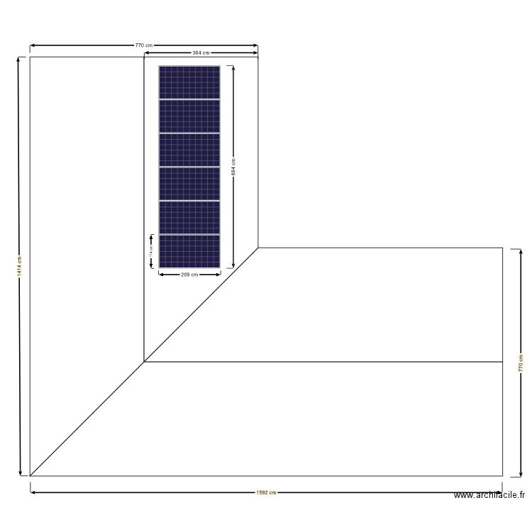 PlanPanneauSolaire. Plan de 0 pièce et 0 m2