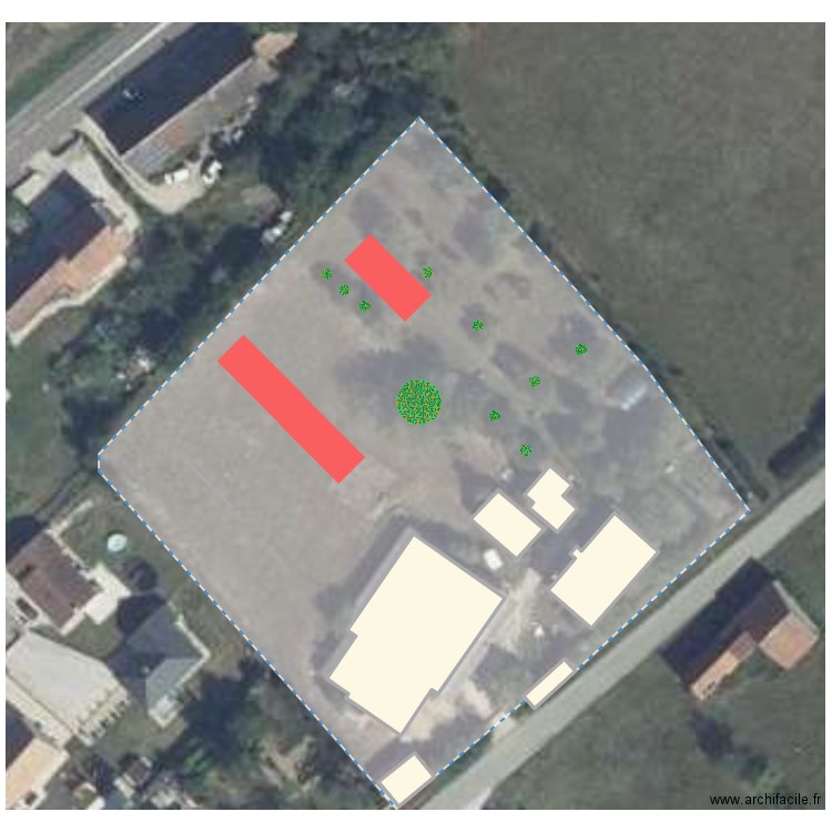 Planpagny1. Plan de 6 pièces et 895 m2