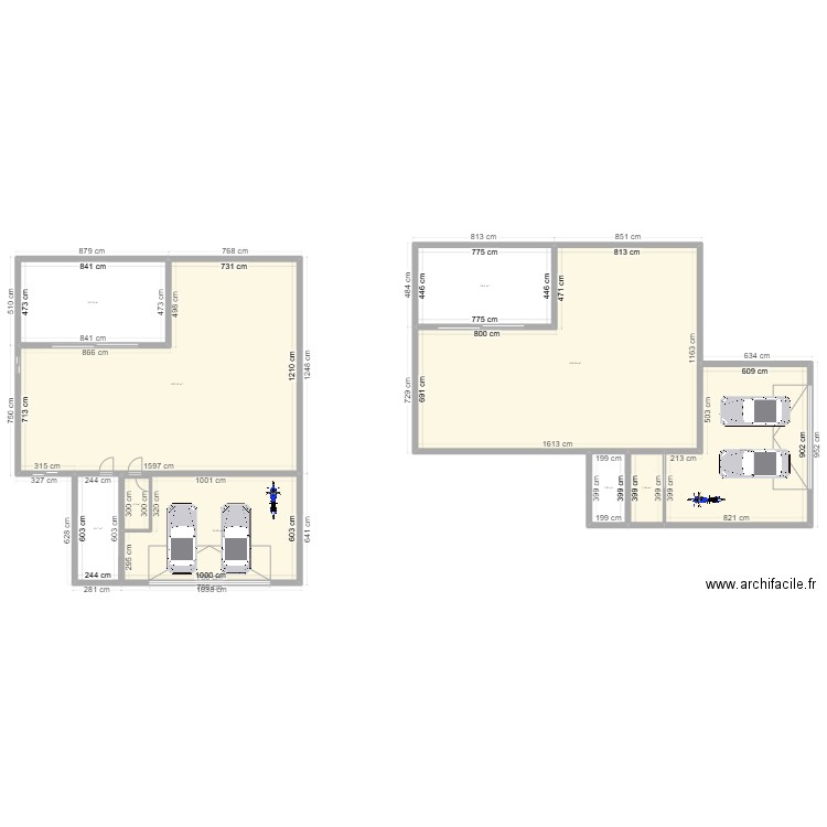 Maison. Plan de 10 pièces et 527 m2