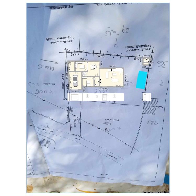 plangh. Plan de 9 pièces et 140 m2