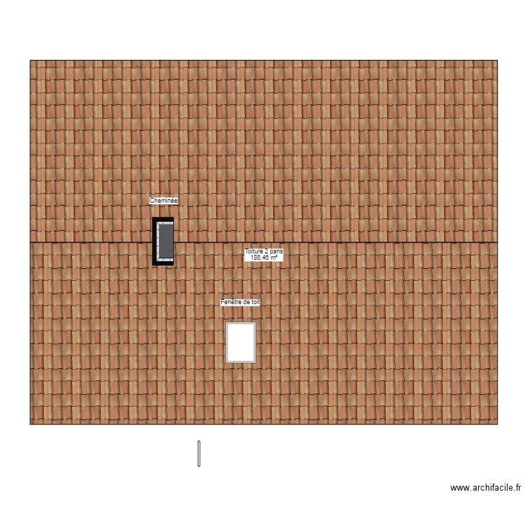 plan de toiture. Plan de 0 pièce et 0 m2