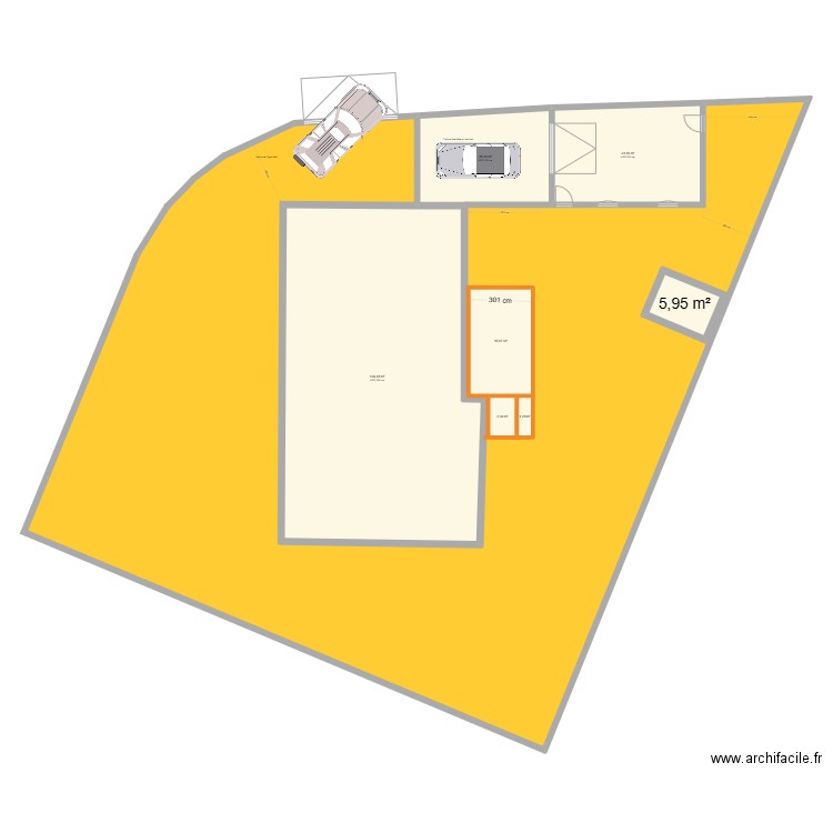 sp3c cloture 08012025. Plan de 7 pièces et 222 m2