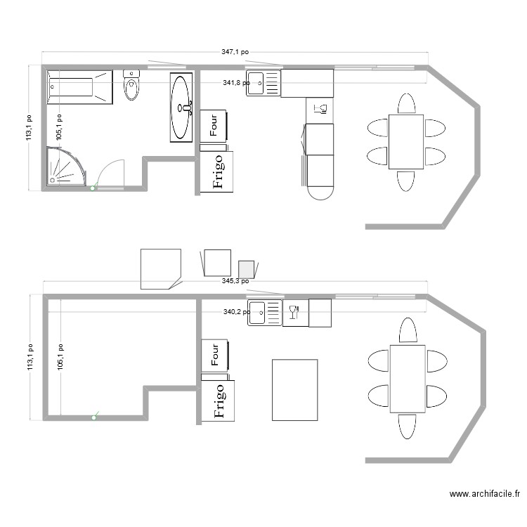 Salledebaincuisine_ilot. Plan de 0 pièce et 0 m2