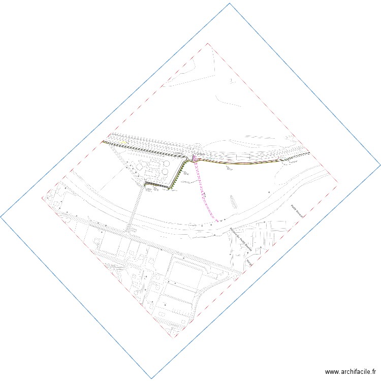 verger. Plan de 0 pièce et 0 m2