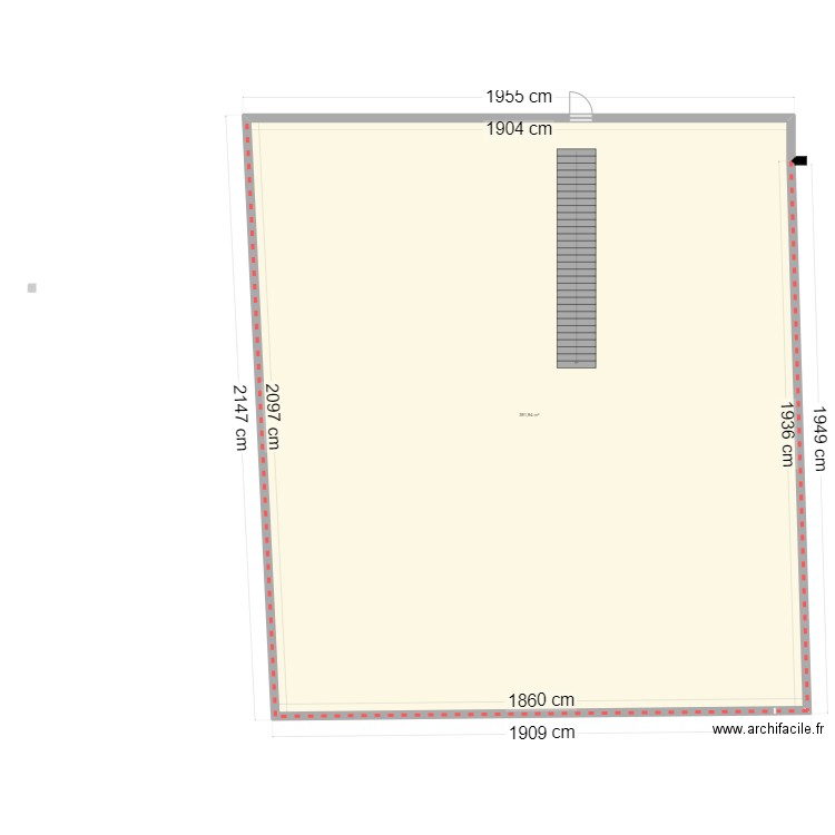 LEROIAFRIK. Plan de 1 pièce et 392 m2