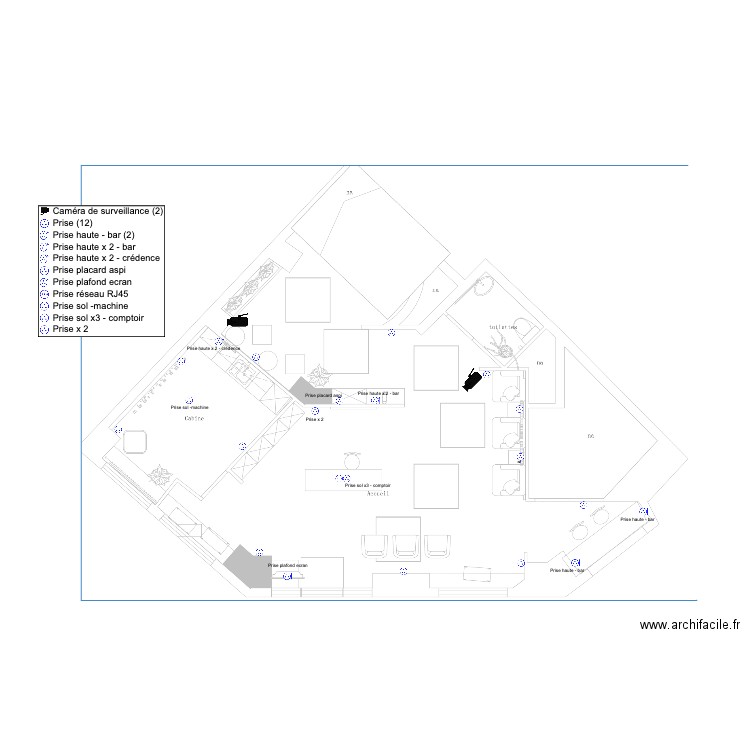 PLAN ALIMENTATION- INSTITUT POS. Plan de 0 pièce et 0 m2