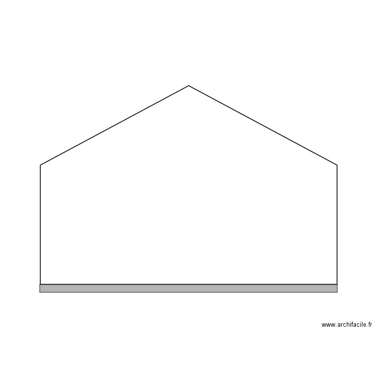 DP 3 Plan en coupe JAMEUX. Plan de 0 pièce et 0 m2