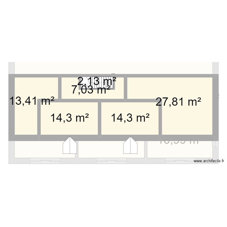  VBGE. Plan de 15 pièces et 252 m2