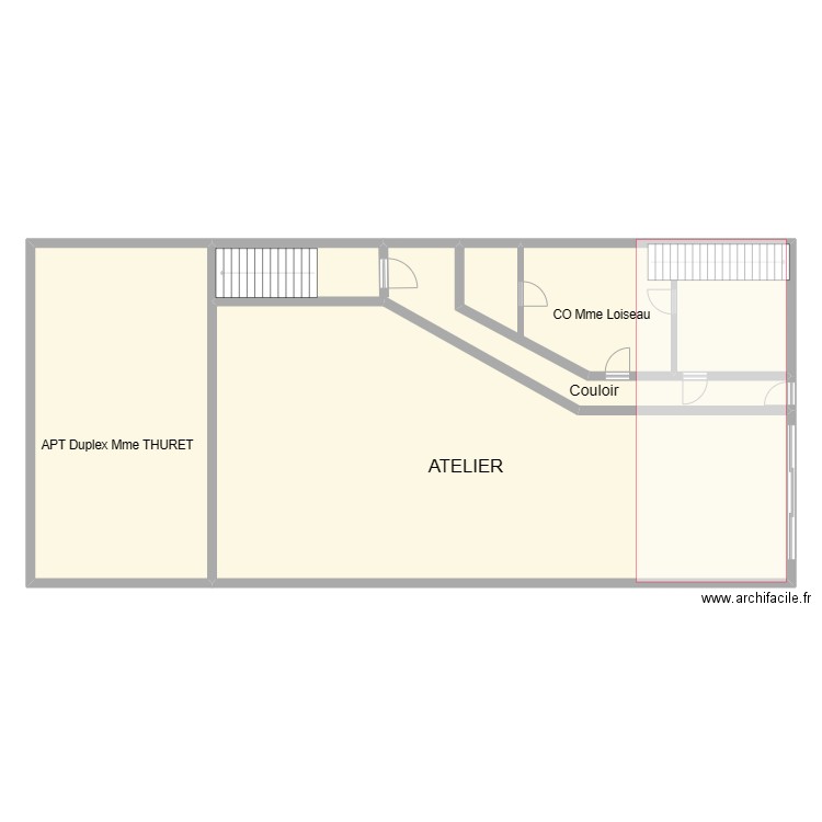 cocheraux. Plan de 11 pièces et 485 m2