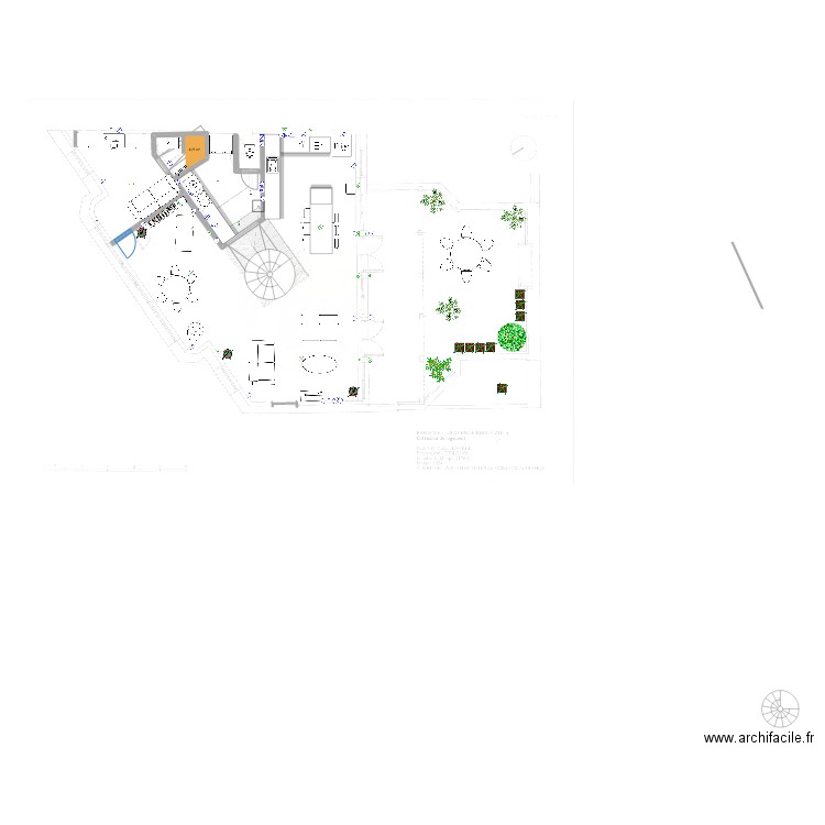 PLAN escalier helico. Plan de 0 pièce et 0 m2