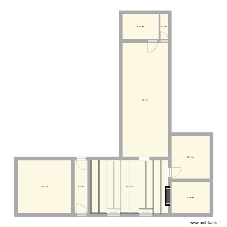 maison de nos rêves. Plan de 8 pièces et 114 m2