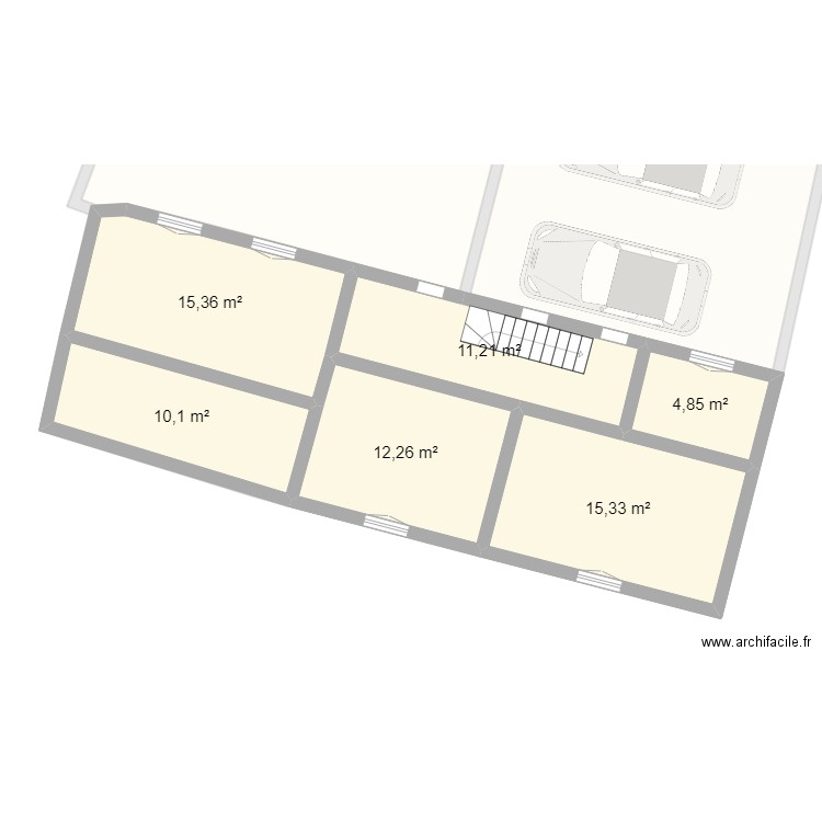  ccvdh TBF VDC. Plan de 13 pièces et 218 m2