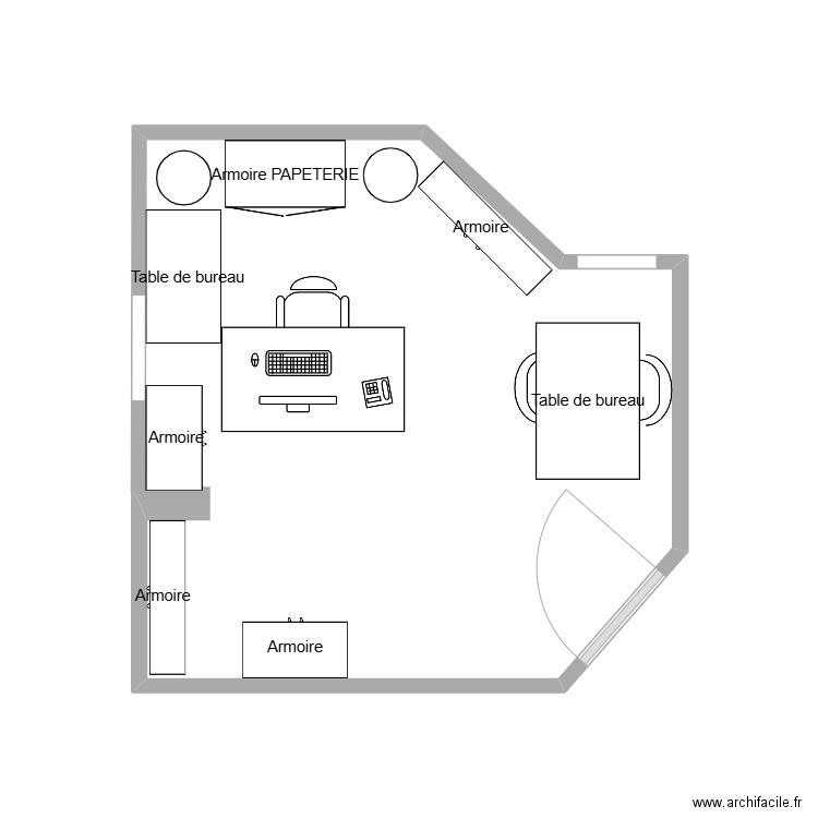 BUREAU VAL 5. Plan de 0 pièce et 0 m2