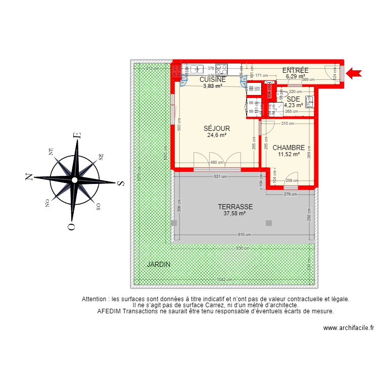 BI21006 -. Plan de 11 pièces et 144 m2