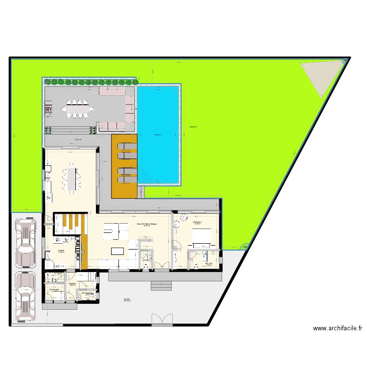 ALTEA REVUE PAR PMOUSSA VERSION CM 2. Plan de 23 pièces et 837 m2