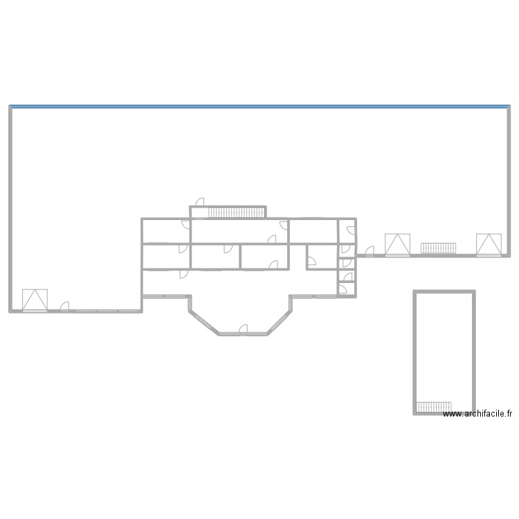 FLAMENT 1. Plan de 16 pièces et 923 m2