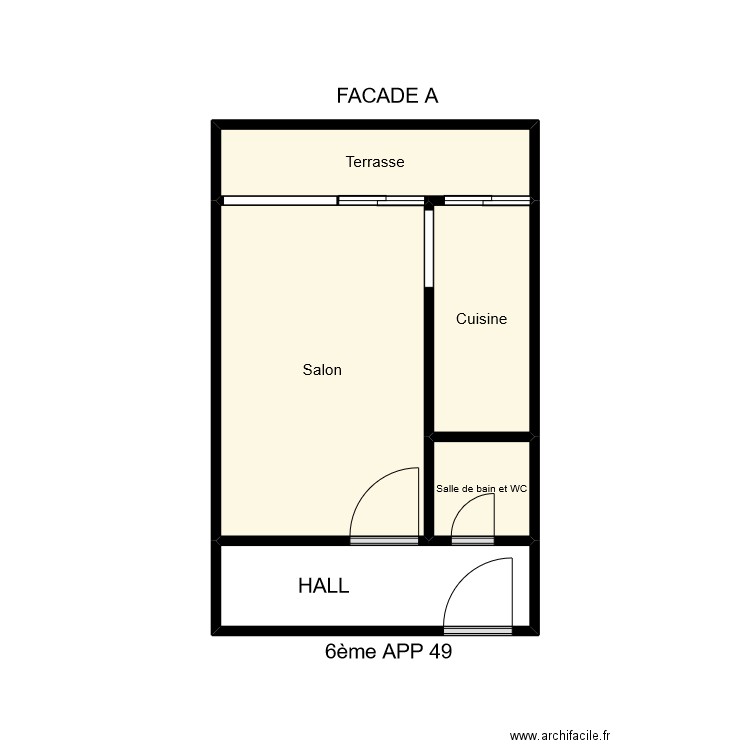 MISS41. Plan de 5 pièces et 20 m2