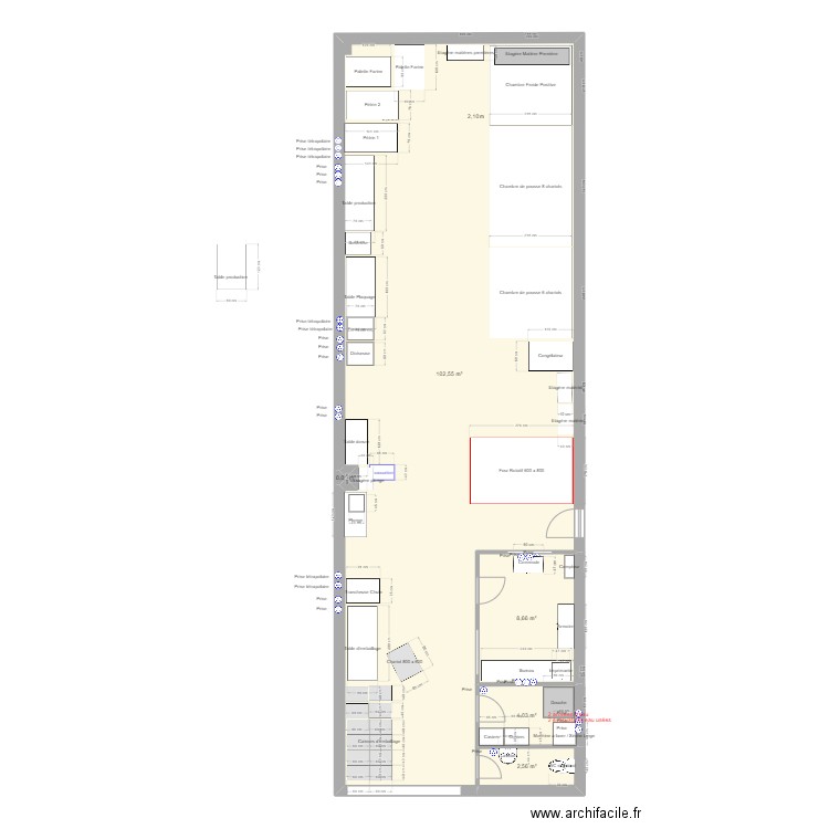 Montreuil 120m2 - 29.05.24. Plan de 5 pièces et 118 m2