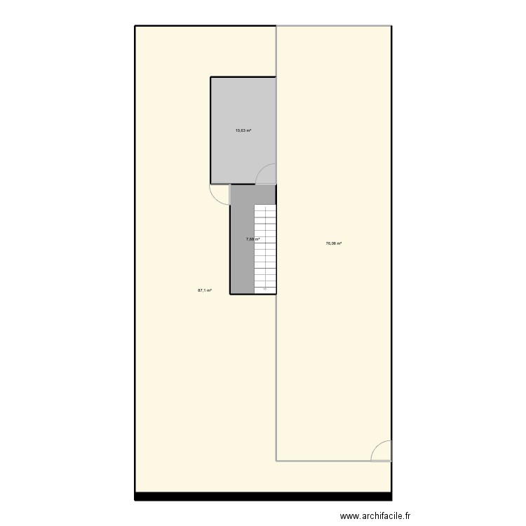 PLAN TERRASSE. Plan de 4 pièces et 181 m2