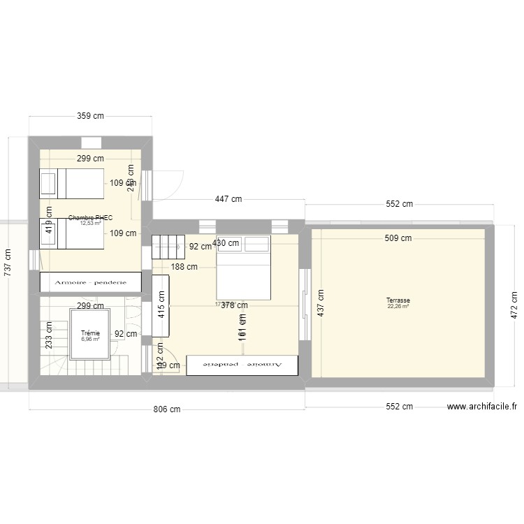 NIAF PC aout. Plan de 10 pièces et 141 m2