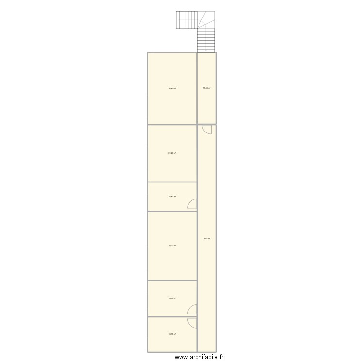 plan Porcheville. Plan de 8 pièces et 154 m2