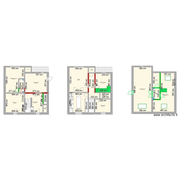 Maison Armand DUEZ BACKUP. Plan de 19 pièces et 229 m2