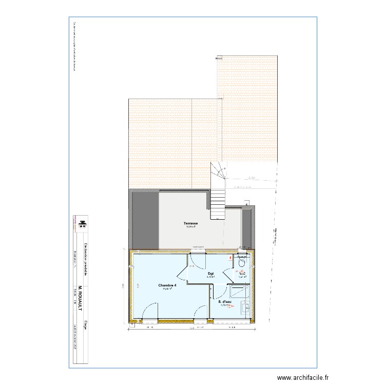 vmc etage. Plan de 0 pièce et 0 m2