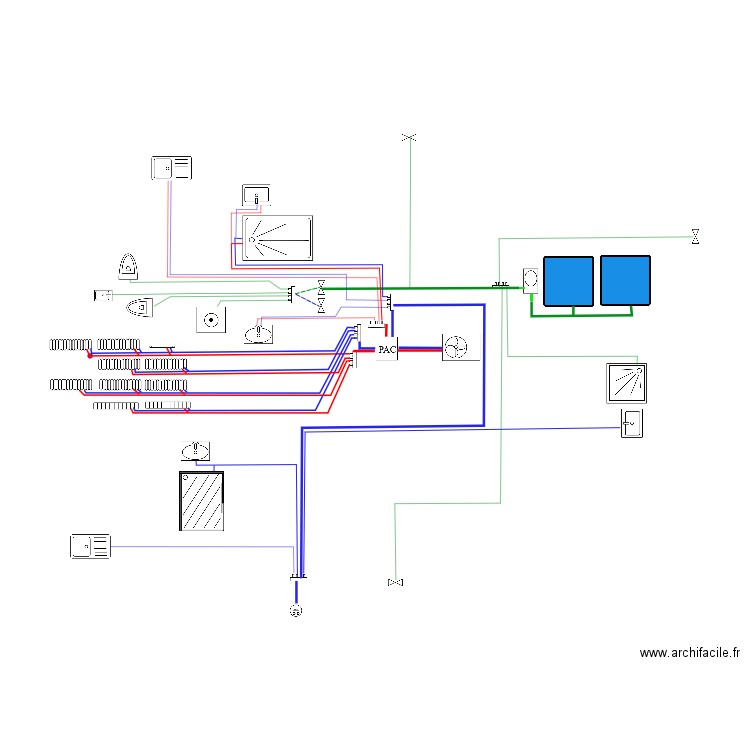 Schema. Plan de 0 pièce et 0 m2