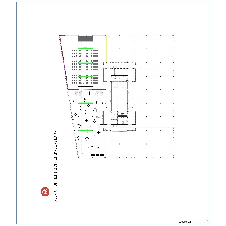 FTI structure 1. Plan de 0 pièce et 0 m2