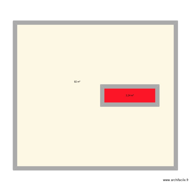 Duhem. Plan de 4 pièces et 194 m2