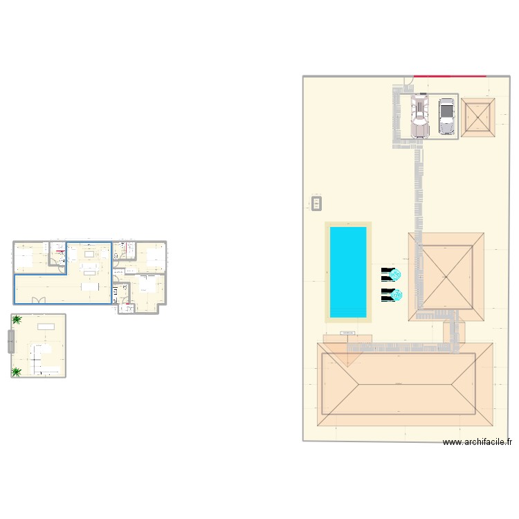 LOTE-B MARTIN con Gazebo. Plan de 16 pièces et 1272 m2