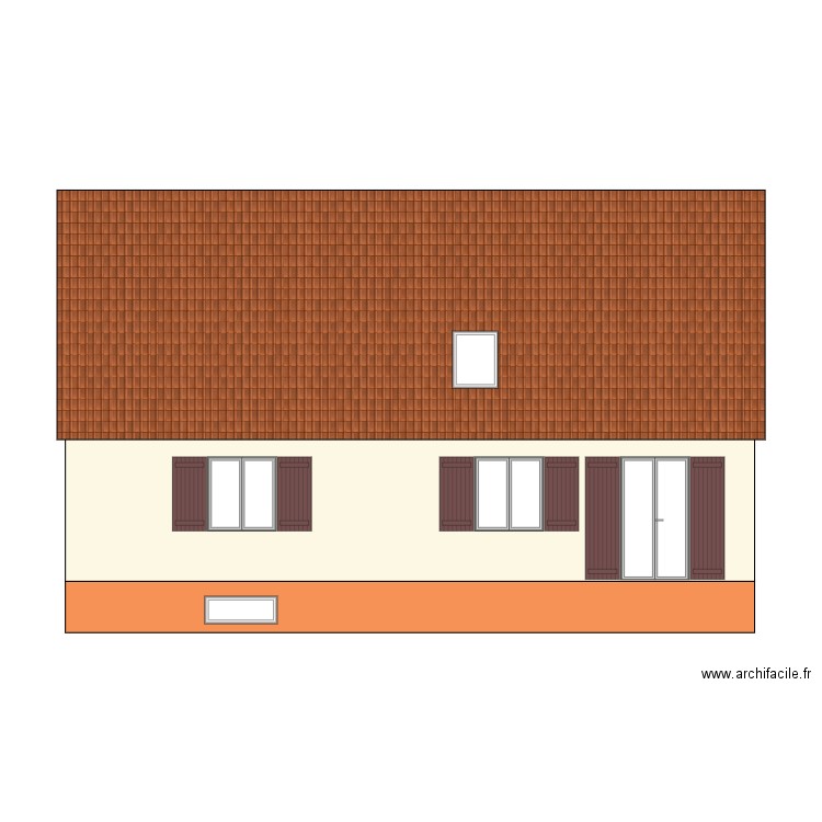 Etat initial sud. Plan de 0 pièce et 0 m2