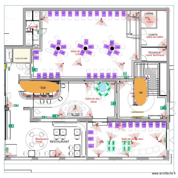 INFINITI GRASSE socles.. Plan de 1 pièce et 13 m2