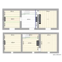 1er et 2d étage / poutrains claveaux