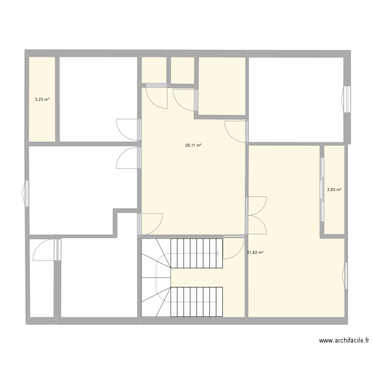 Espérance LB top. Plan de 4 pièces et 64 m2