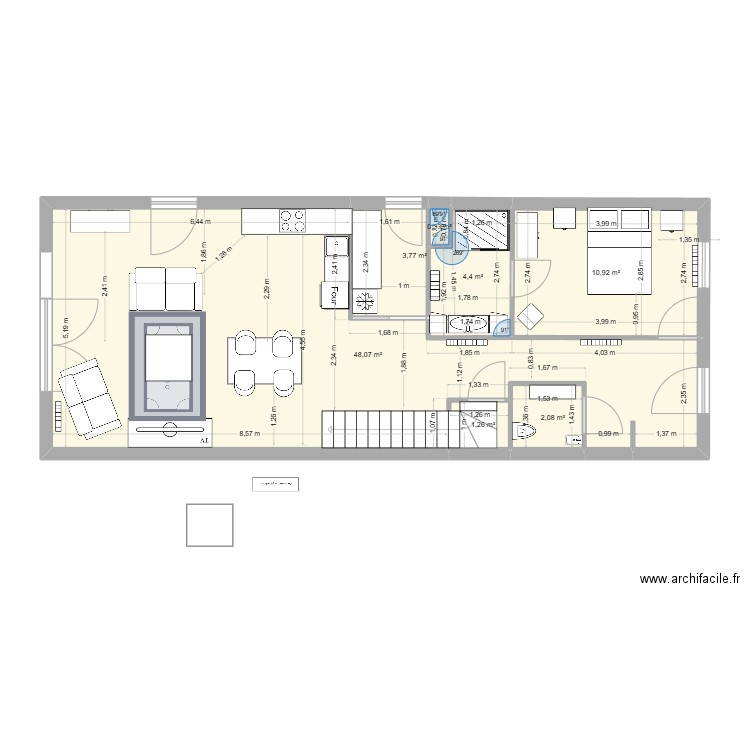 Vincent Meine 16. Plan de 7 pièces et 71 m2