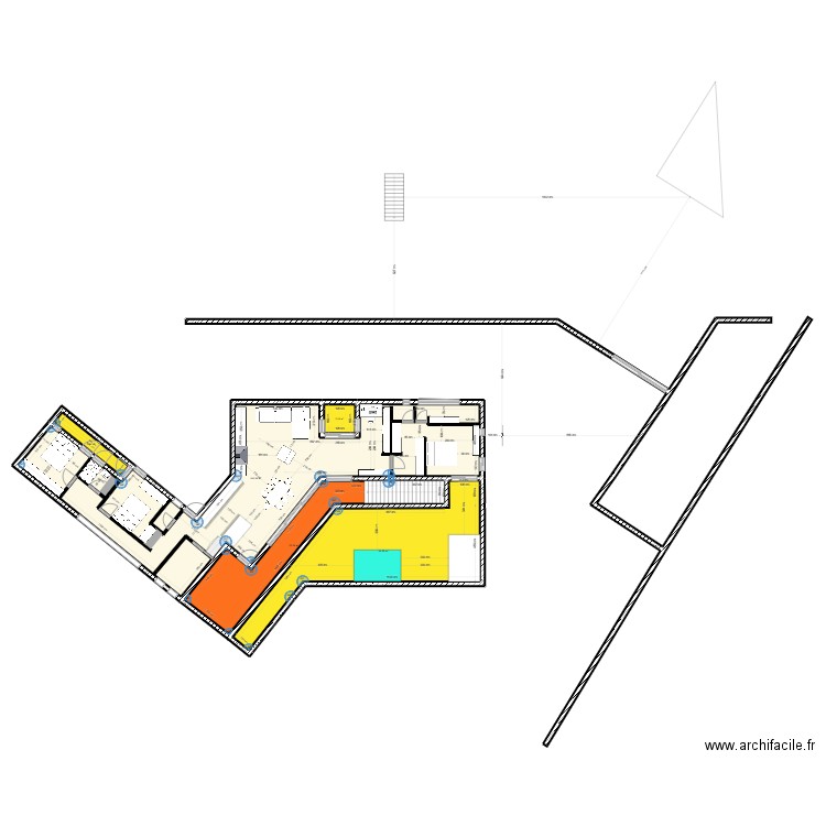 PLAN newlife. Plan de 5 pièces et 246 m2