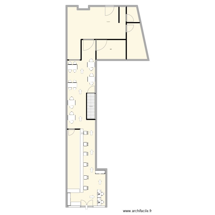 eatsushi. Plan de 6 pièces et 236 m2