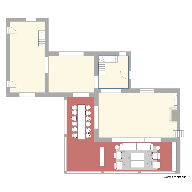 Santolina Muyu  face mer. Plan de 4 pièces et 197 m2