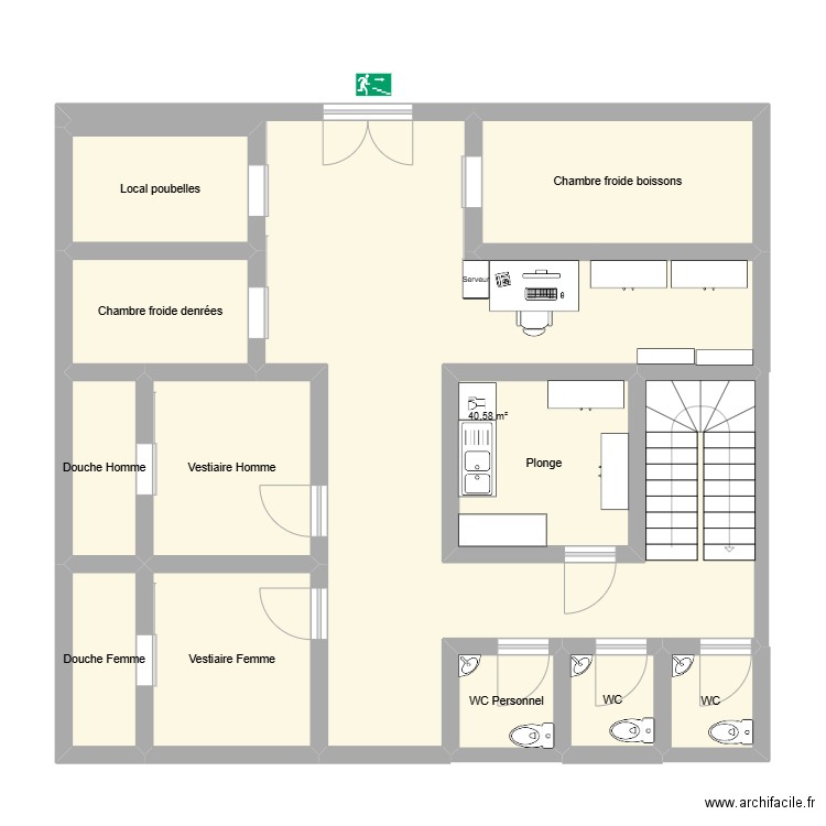 Ingénierie 4. Plan de 12 pièces et 90 m2