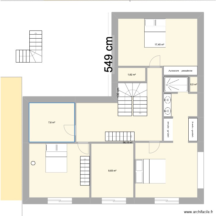 MANE ER GROEZ FINAL 1. Plan de 9 pièces et 187 m2