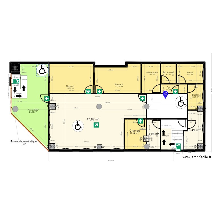 Fontenay Projet Tvx - ss ext V ArL FrS MaD 130924 0955. Plan de 19 pièces et 139 m2