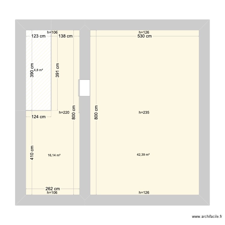 la maison plan OCTHEA. Plan de 9 pièces et 187 m2