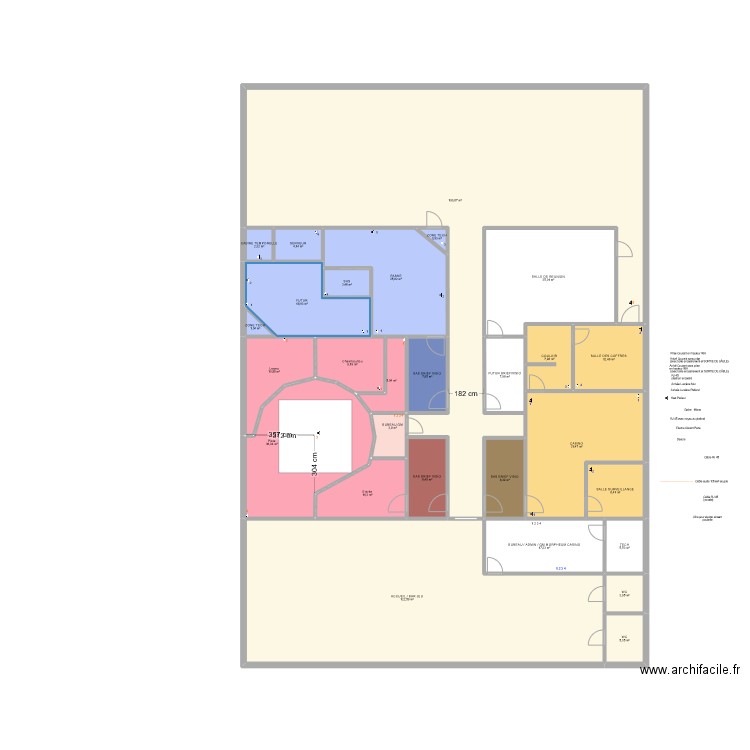 CHOLET V3 - OCTOBRE 2024. Plan de 28 pièces et 606 m2