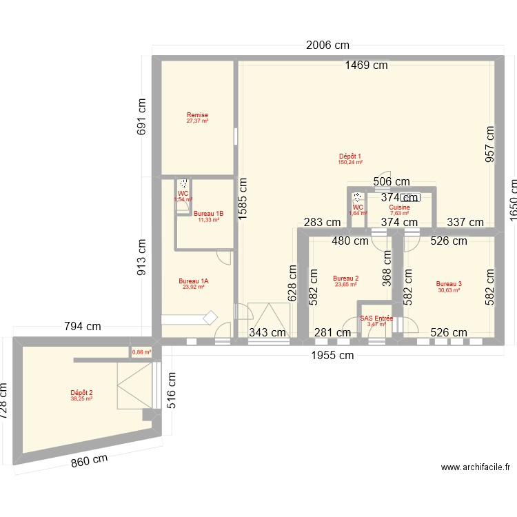 Clemency 14. Plan de 12 pièces et 321 m2