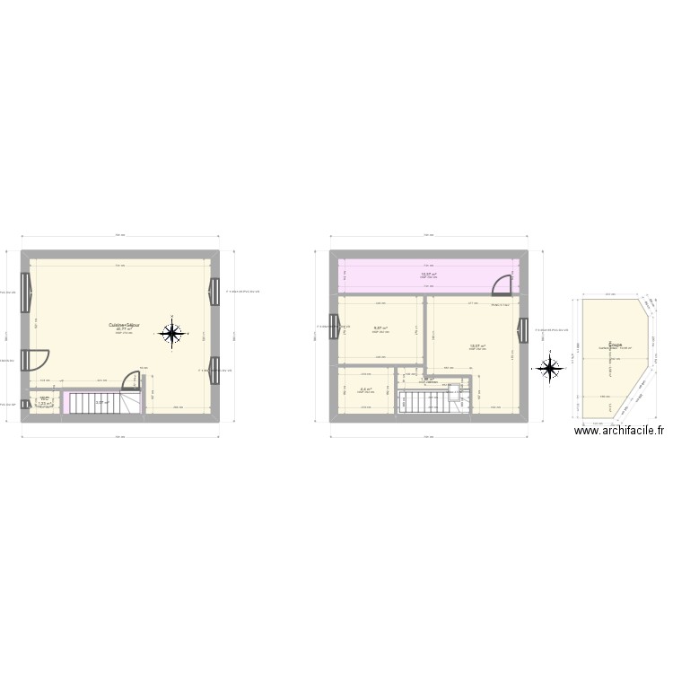 ML24018107 BAKOUR. Plan de 9 pièces et 89 m2