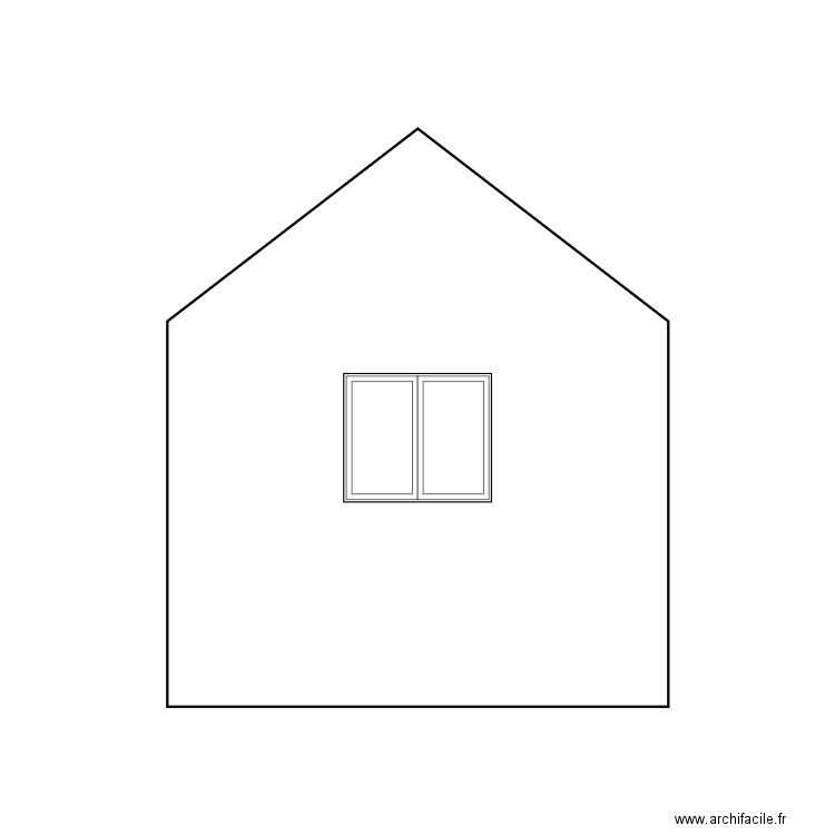 facade sud 1. Plan de 0 pièce et 0 m2